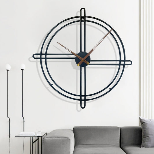 Nordische dekorative große Wanduhr für das Wohnzimmer 23 Zoll