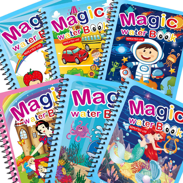 Frendorf | Magisches Wasser Malbuch für Kinder