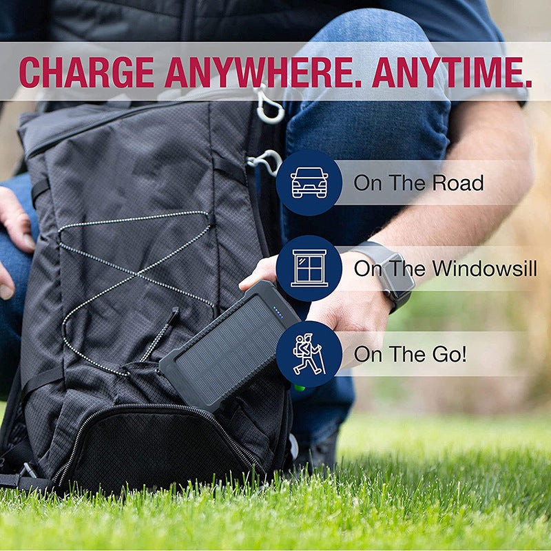 Frendorf | 20000 mAh Solar-Ladegerät Wasserdicht Power Bank Extern