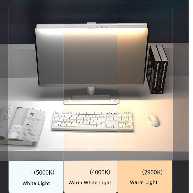 Frendorf | VisionBar LED Bildschirmlampe | Anti-Blaulicht | USB Wiederaufladbar | Für Laptop & Monitor