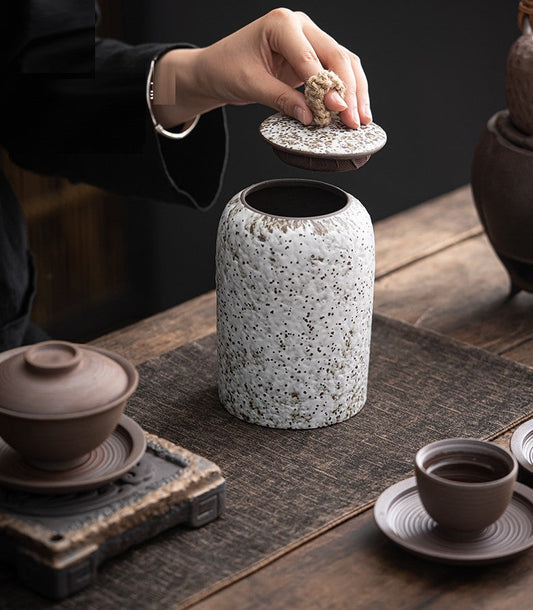 Frendorf | BeanVault Luftdichter Kaffeebehälter aus Keramik | Aromaschutz für Kaffee & Tee | Stilvolle Aufbewahrung | Frischhaltedose für die Küche