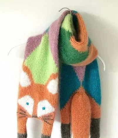 Frendorf | Tiere Cartoon Strickschals