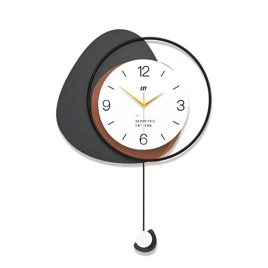 Wanddekor Pendel Batteriebetriebene Uhr für das Wohnzimmer