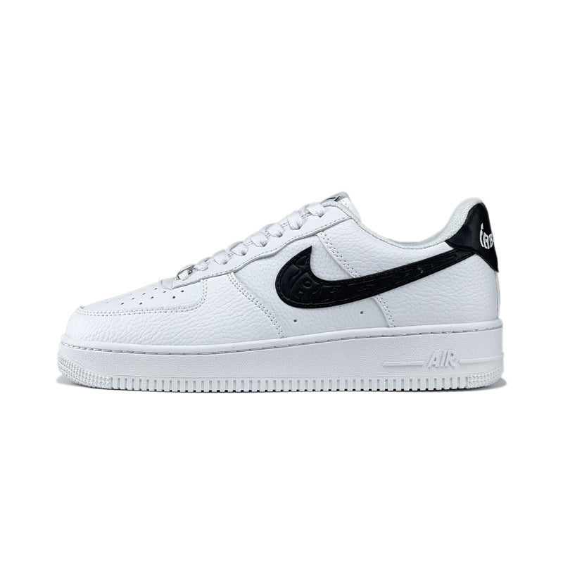 Frendorf | Damen Low-Top Dunk Trendy Sneaker Casual Air Force Nr. 1 AF Board Schuhe AJ weiße Schuhe