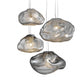 Frendorf | CloudNova Glas Pendelleuchte | Modernes Design | Einzigartiger Wolken-Look | Stimmungsvolle Beleuchtung