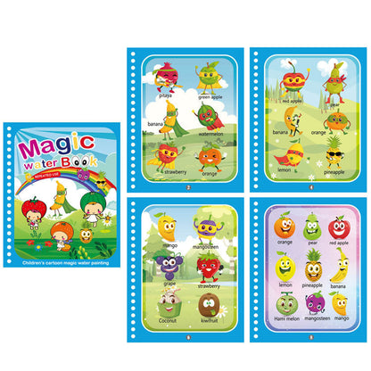 Frendorf | Magisches Wasser Malbuch für Kinder