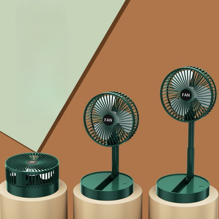 Frendorf | AirBuddy Tragbarer Mini Ventilator | Handheld & Faltbar | Wiederaufladbar | Perfekt für Reisen & Zuhause