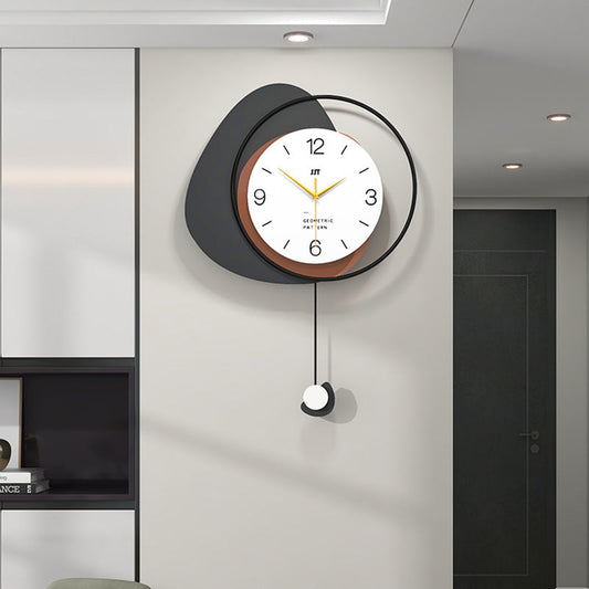 Wanddekor Pendel Batteriebetriebene Uhr für das Wohnzimmer
