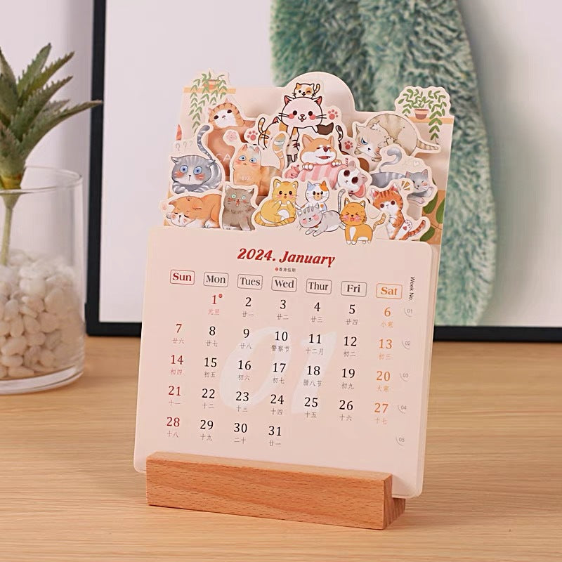 Frendorf | 2024 Bloomy Flowers Tischkalender
