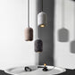 Terrazzo Zylindrische LED Zement LED Pendelleuchte