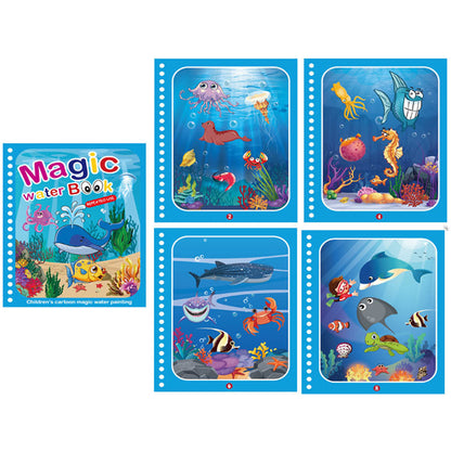 Frendorf | Magisches Wasser Malbuch für Kinder