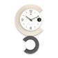 Moderne LED-Lampe Stille Wanduhr für Wohnzimmer