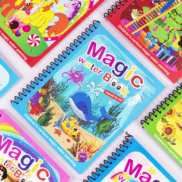 Frendorf | Magisches Wasser Malbuch für Kinder