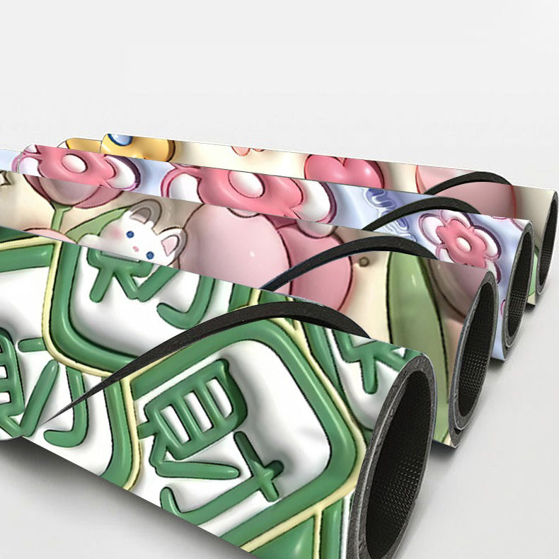 Frendorf | 3D Blume Weiche Absorbierende Fußmatte für das Badezimmer