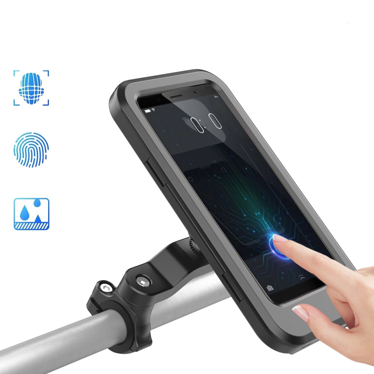 Frendorf | 15W Powerbank-Wasserdichte Halterung für den Fahrradlenker
