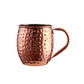 Frendorf | Moscow Mule Fässer kupferbeschichtete Becher – elegante 60ml rosegold glatte Mini-Tassen, perfekt zum Servieren von Cocktails, Espresso oder Shots, langlebige Edelstahlkonstruktion mit einem stilvollen und zeitlosen Design.