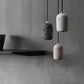 Terrazzo Zylindrische LED Zement LED Pendelleuchte