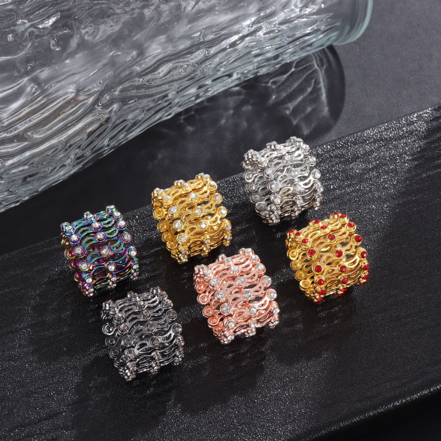 Frendorf | 2-in-1-Magischer erweiterbarer Ring und Armband