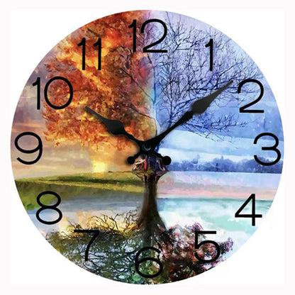 Berühmtes Gemälde Thema Stille Wanduhr 30 cm