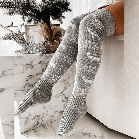 Frendorf | Weihnachtsmuster Socken | Warm & Stilvoll | Perfekt für Wintertage