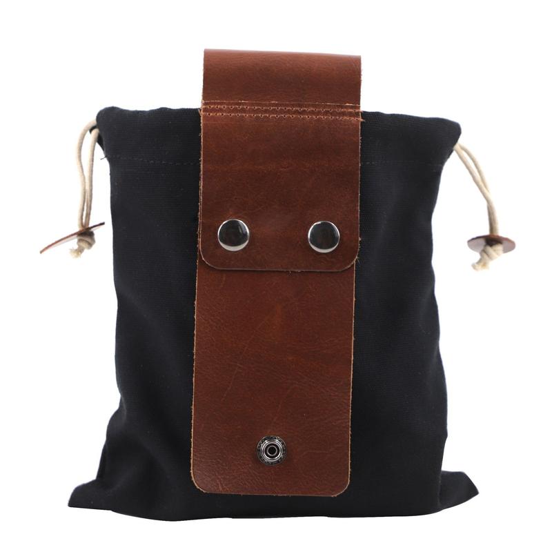 Frendorf | Dimoohome™ Leder- und Canvas-Buschcraft-Tasche