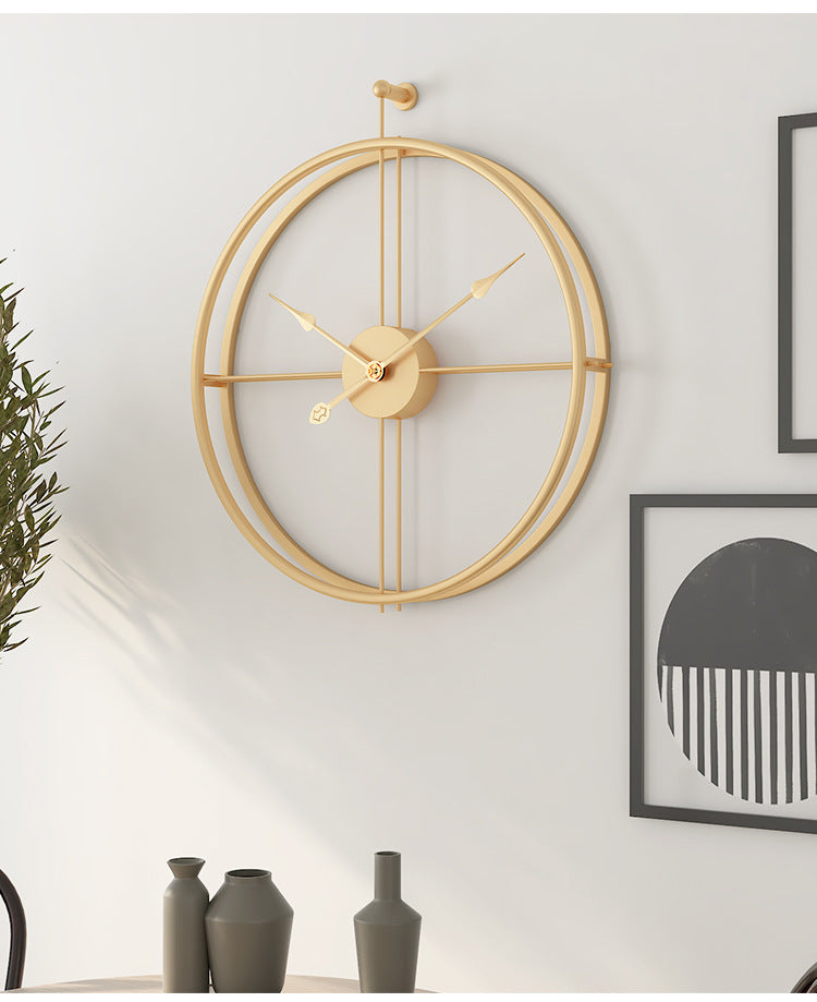 Nordic Minimalist Große Stille Wand Uhr 20 Zoll