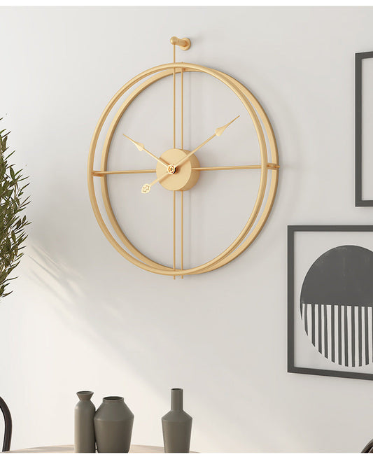 Nordic Minimalist Große Stille Wand Uhr 20 Zoll