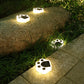 Outdoor Solar Bärenpfoten Runde LED Garten Rasen Vergrabene Licht