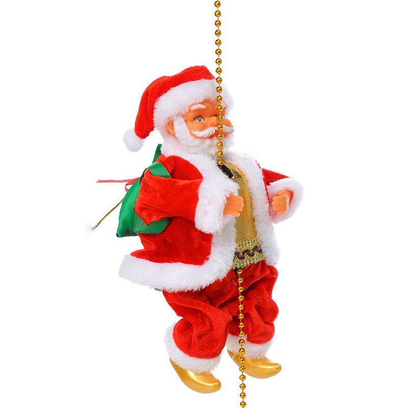 Frendorf | 🎅Elektrischer Weihnachtsmann mit Leiter und Musik