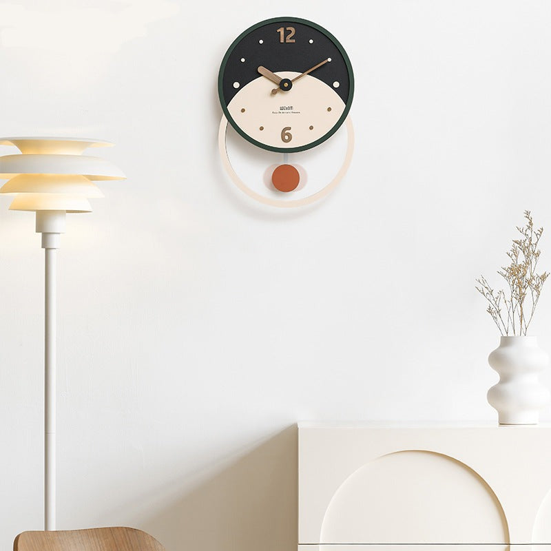 Nordic Minimalist Wanddekoration Uhr für das Wohnzimmer