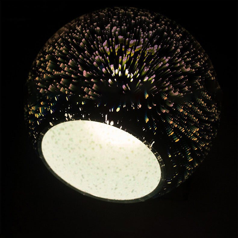 Frendorf | CelestaFlare Kreative 3D-Feuerwerk-Pendelleuchte | Glasdesign | Modernes Stimmungslicht | Dekorative Hängelampe für Zuhause