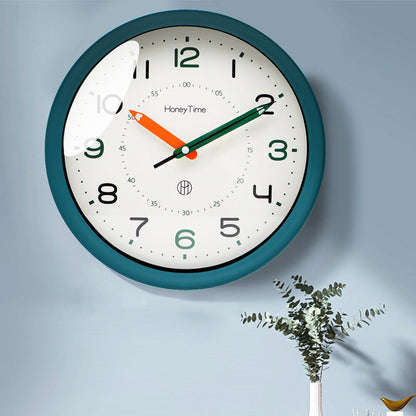 Frendorf | AquaMinimal – Blaugrüße Wanduhr mit modernem Minimalismus