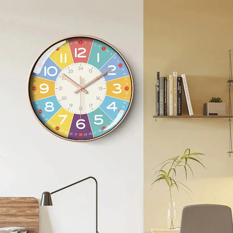 Frendorf | TickTockEase Silent Kinder Wanduhr