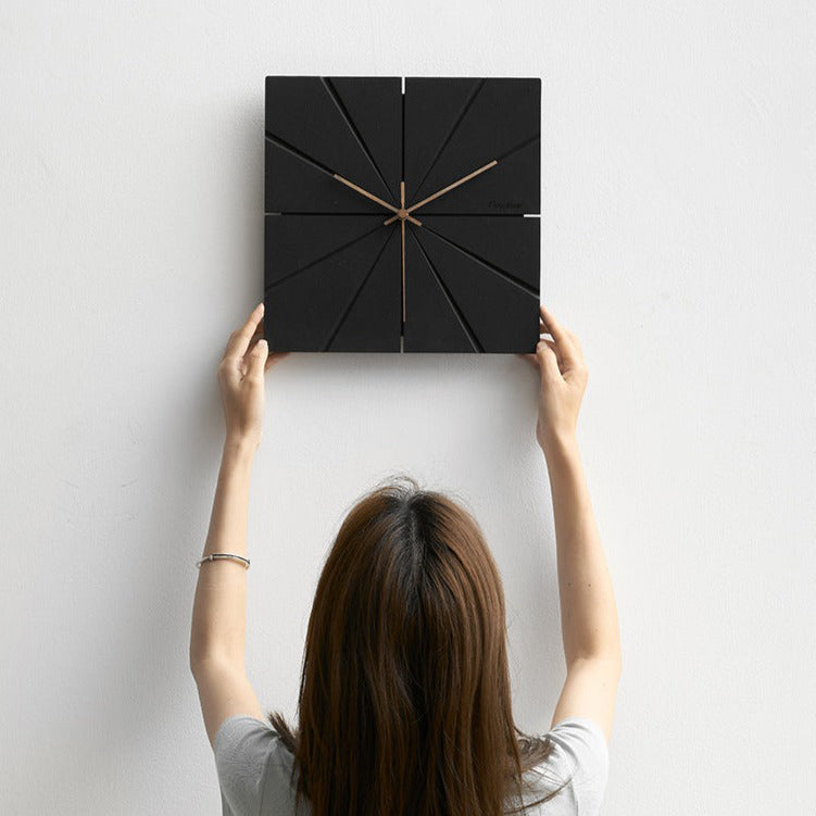 Minimalist Moderne Stille Wanddekor Uhr für Wohnzimmer
