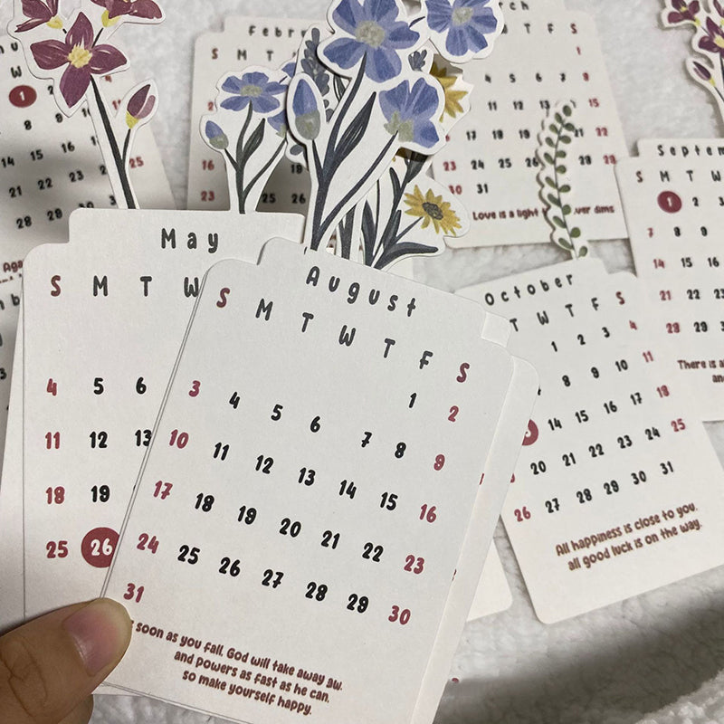 Frendorf | 2025 Bloomy Flowers Tischkalender