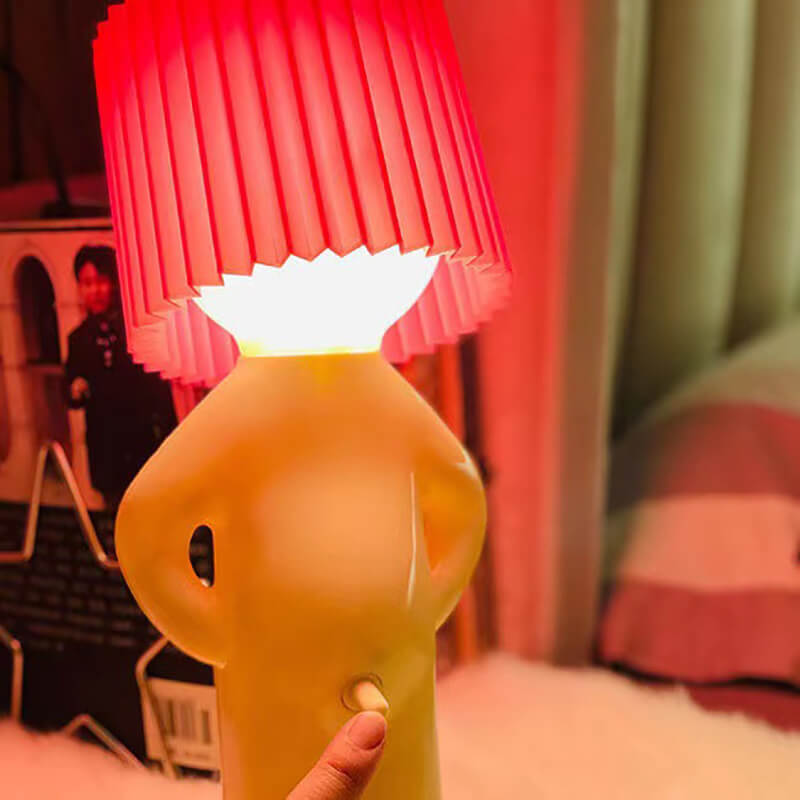 Kleiner Ungezogener Junge Tischlampe