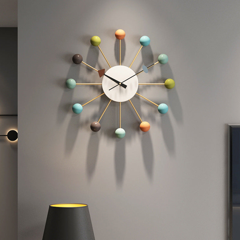 Dekorative große stille Wanduhr für das Wohnzimmer 21 Zoll