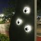 Outdoor Solar Bärenpfoten Runde LED Garten Rasen Vergrabene Licht
