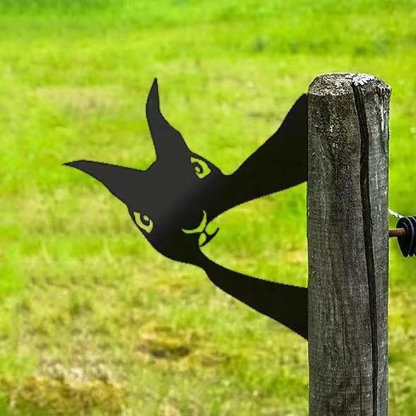 Frendorf | WildPost - Metall-Dyresilhuet-Zaunaufsätze