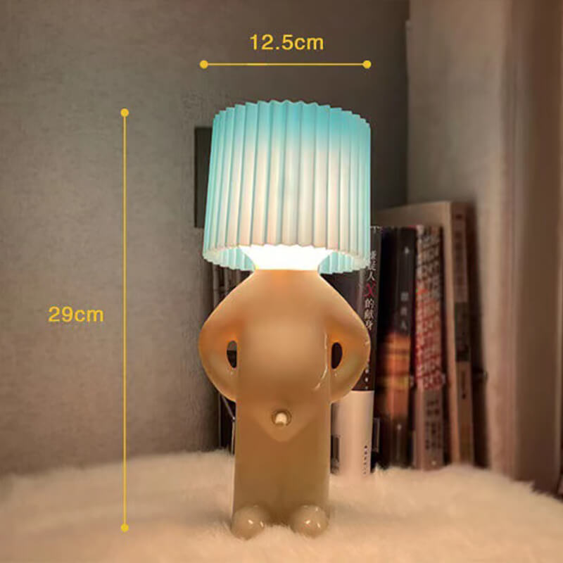 Kleiner Ungezogener Junge Tischlampe