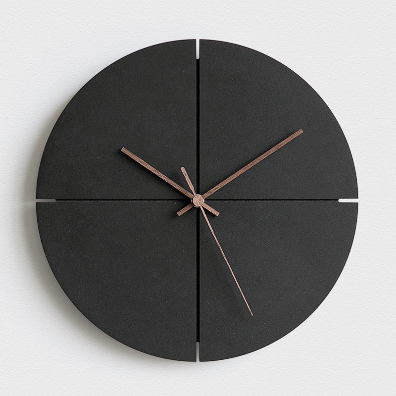 Minimalist Moderne Stille Wanddekor Uhr für Wohnzimmer