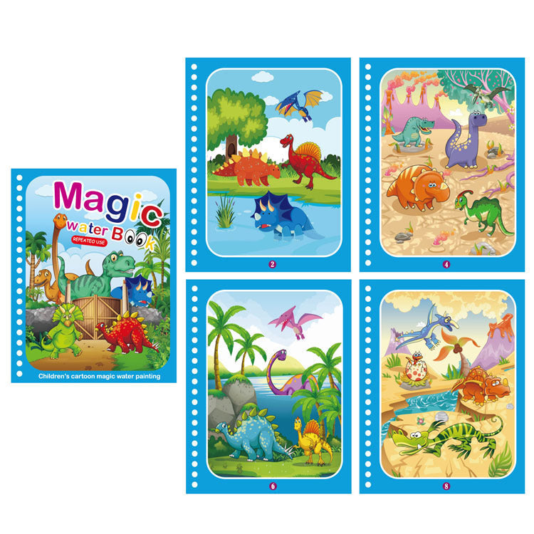 Frendorf | Magisches Wasser Malbuch für Kinder