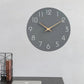 Einfache Farbige Stille Wanddekorationsuhr 12 Zoll