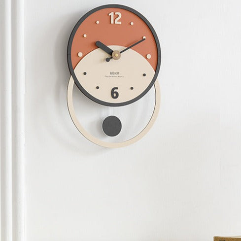 Nordic Minimalist Wanddekoration Uhr für das Wohnzimmer