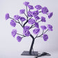 Frendorf | RoseTree USB Tischlampe | LED Rosenbaum mit 24 Lichtern | Warmweiß | Dekorative Stimmungsbeleuchtung
