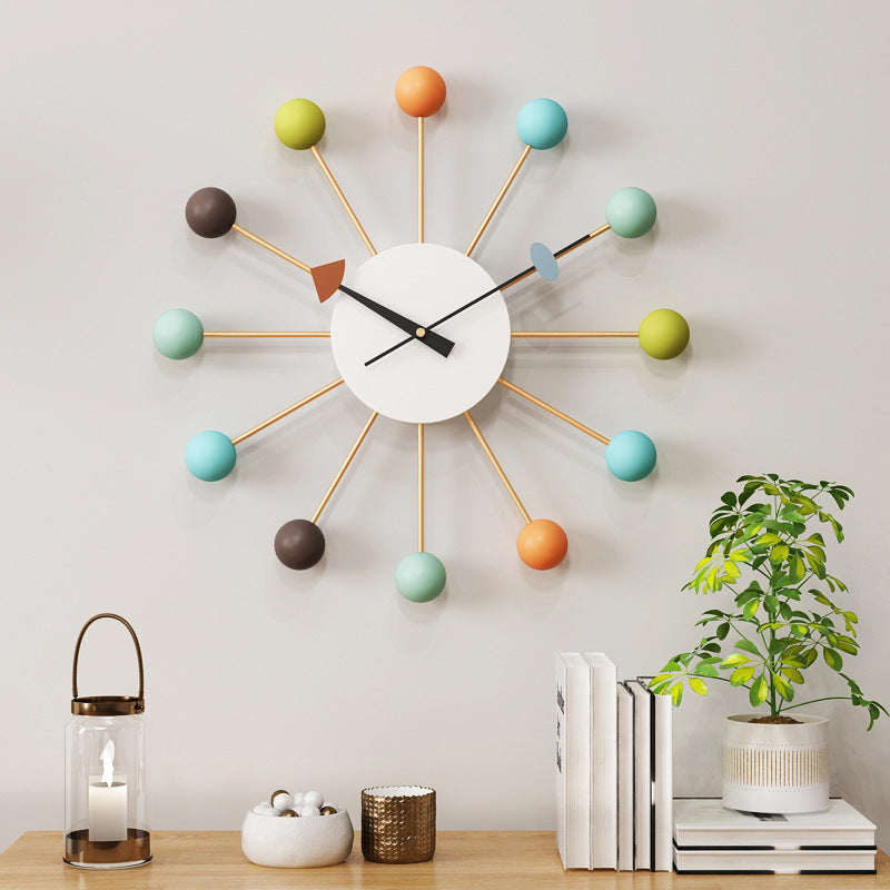 Dekorative große stille Wanduhr für das Wohnzimmer 21 Zoll