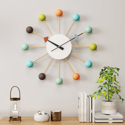 Dekorative große stille Wanduhr für das Wohnzimmer 21 Zoll