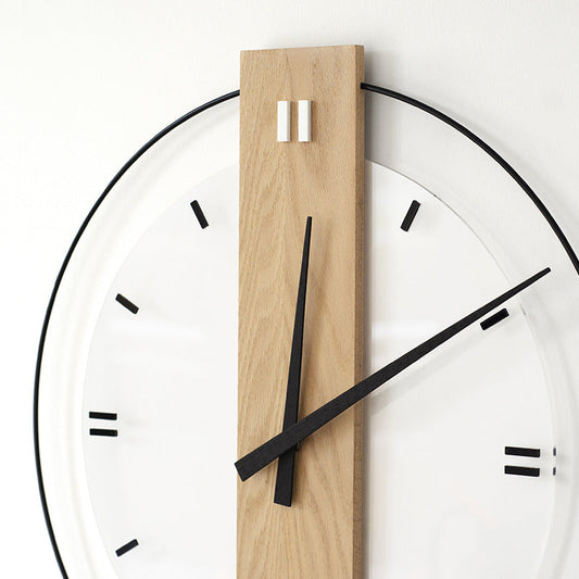 Massivholz Nordic Wanddekorationsuhr 40cm