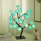 Frendorf | RoseTree USB Tischlampe | LED Rosenbaum mit 24 Lichtern | Warmweiß | Dekorative Stimmungsbeleuchtung