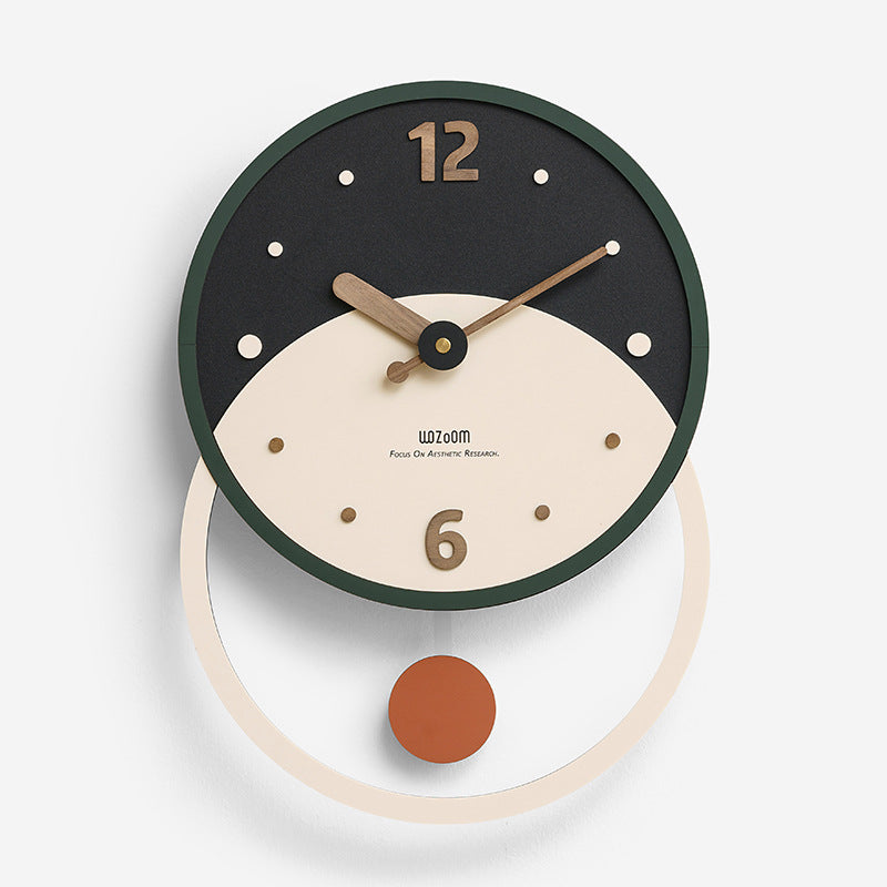 Nordic Minimalist Wanddekoration Uhr für das Wohnzimmer